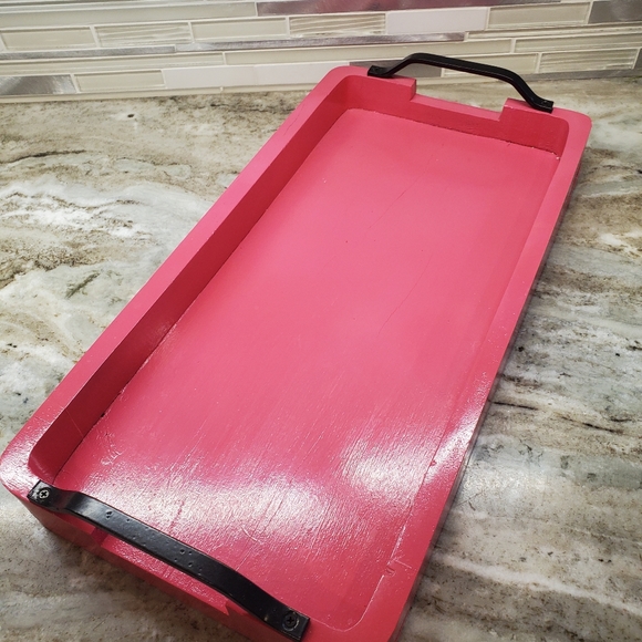 Beautiful Vintage Refurbished Serving Trey Hearth & Hand with Magnolia - Picture 7 of 11